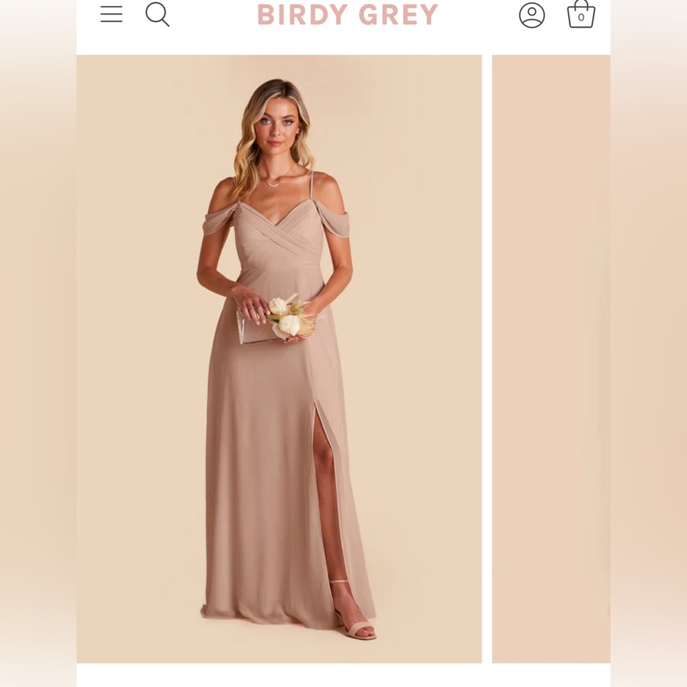 Birdy grey Spence Convertible Dress - Taupe